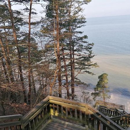 Strandidylle Apartment Mit Meerblick Und Kamin Miedzyzdroje Exteriör bild