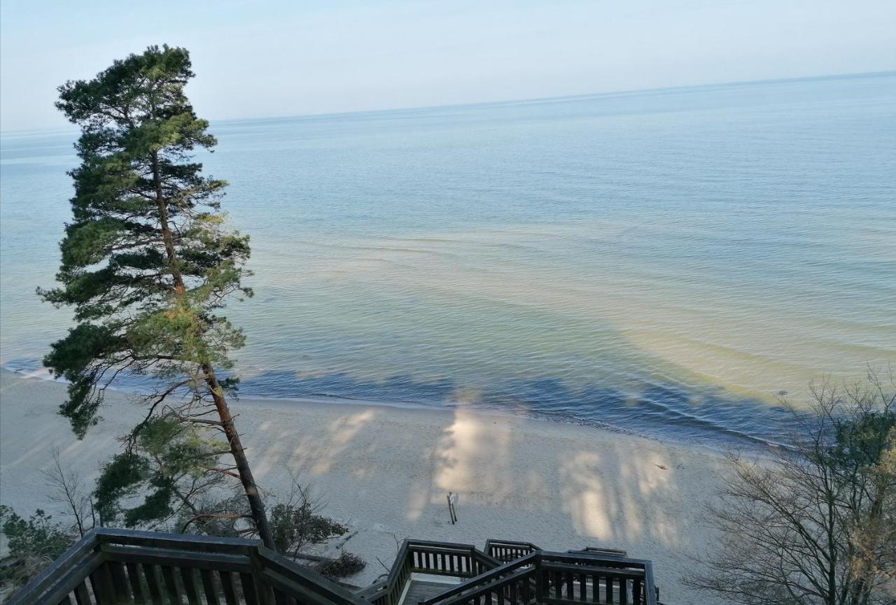 Strandidylle Apartment Mit Meerblick Und Kamin Miedzyzdroje Exteriör bild