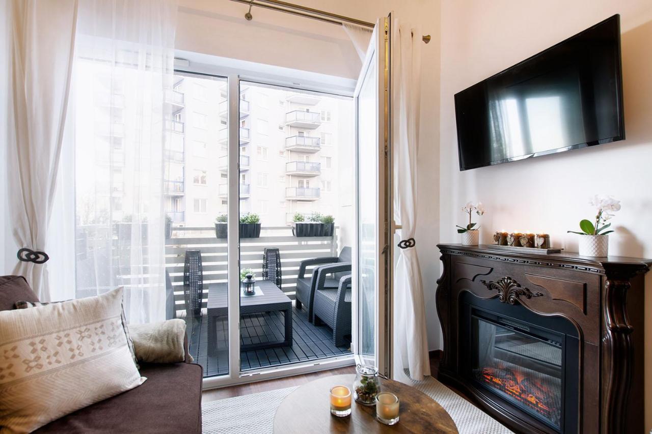 Strandidylle Apartment Mit Meerblick Und Kamin Miedzyzdroje Exteriör bild