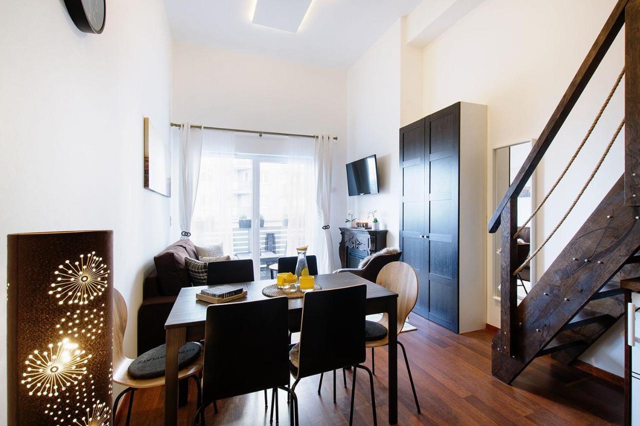 Strandidylle Apartment Mit Meerblick Und Kamin Miedzyzdroje Exteriör bild