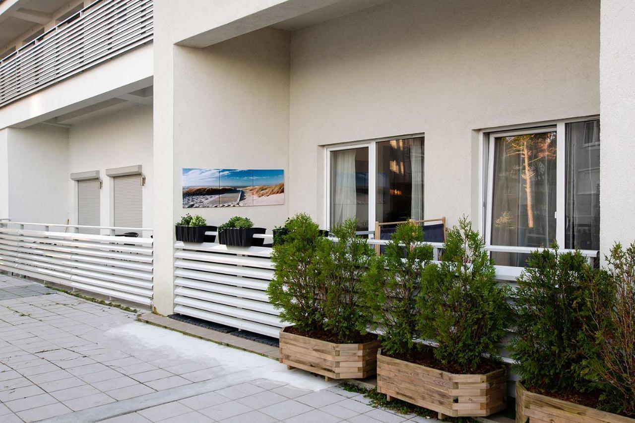 Strandidylle Apartment Mit Meerblick Und Kamin Miedzyzdroje Exteriör bild