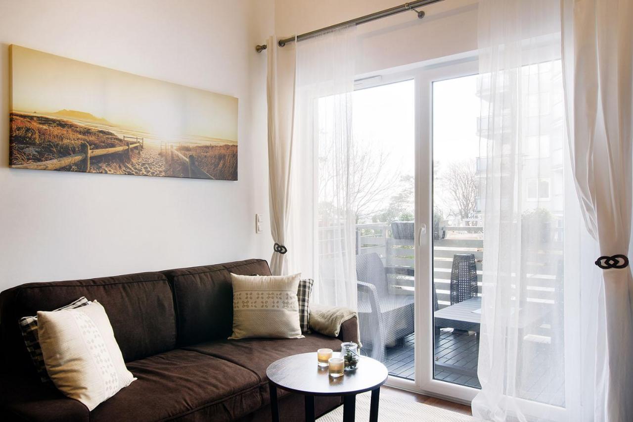 Strandidylle Apartment Mit Meerblick Und Kamin Miedzyzdroje Exteriör bild
