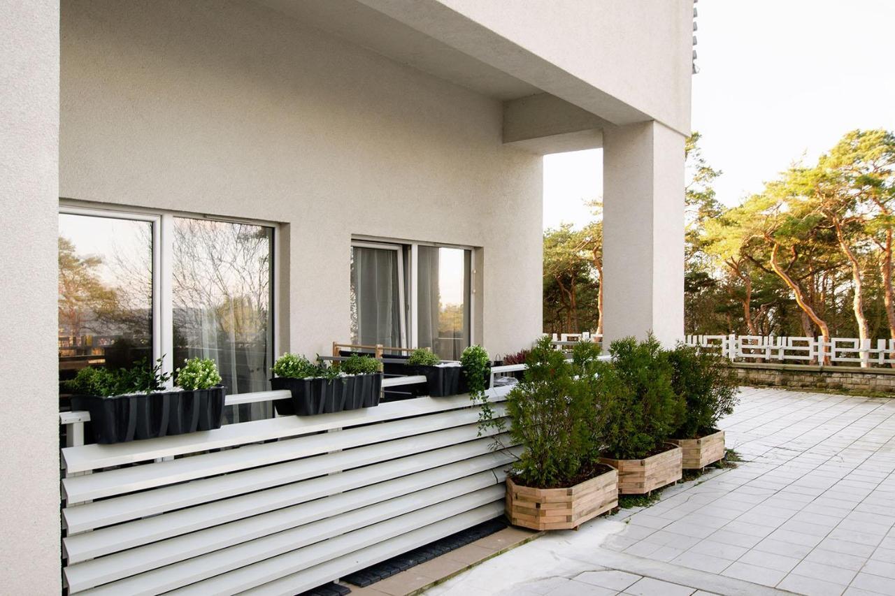 Strandidylle Apartment Mit Meerblick Und Kamin Miedzyzdroje Exteriör bild