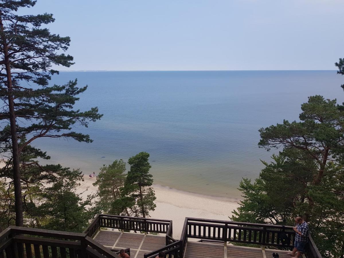 Strandidylle Apartment Mit Meerblick Und Kamin Miedzyzdroje Exteriör bild