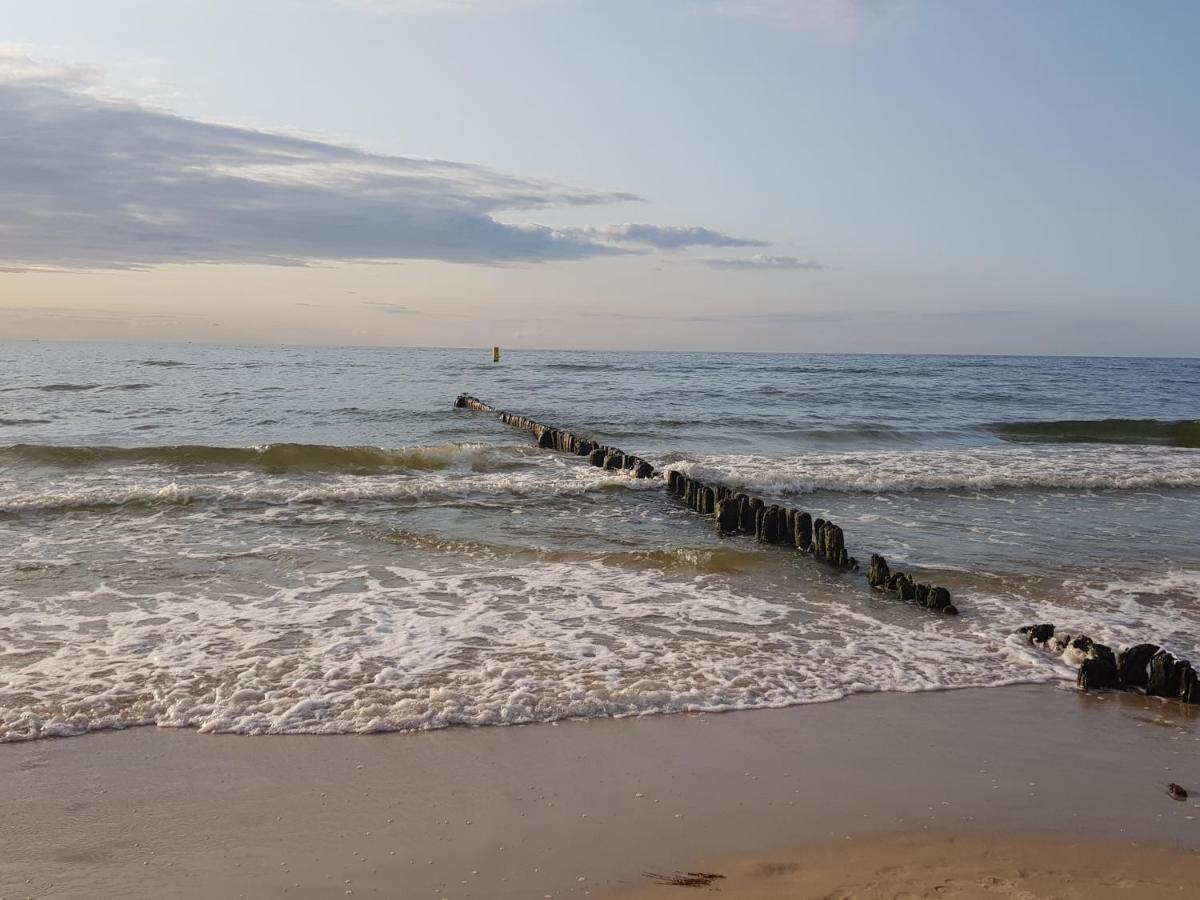 Strandidylle Apartment Mit Meerblick Und Kamin Miedzyzdroje Exteriör bild